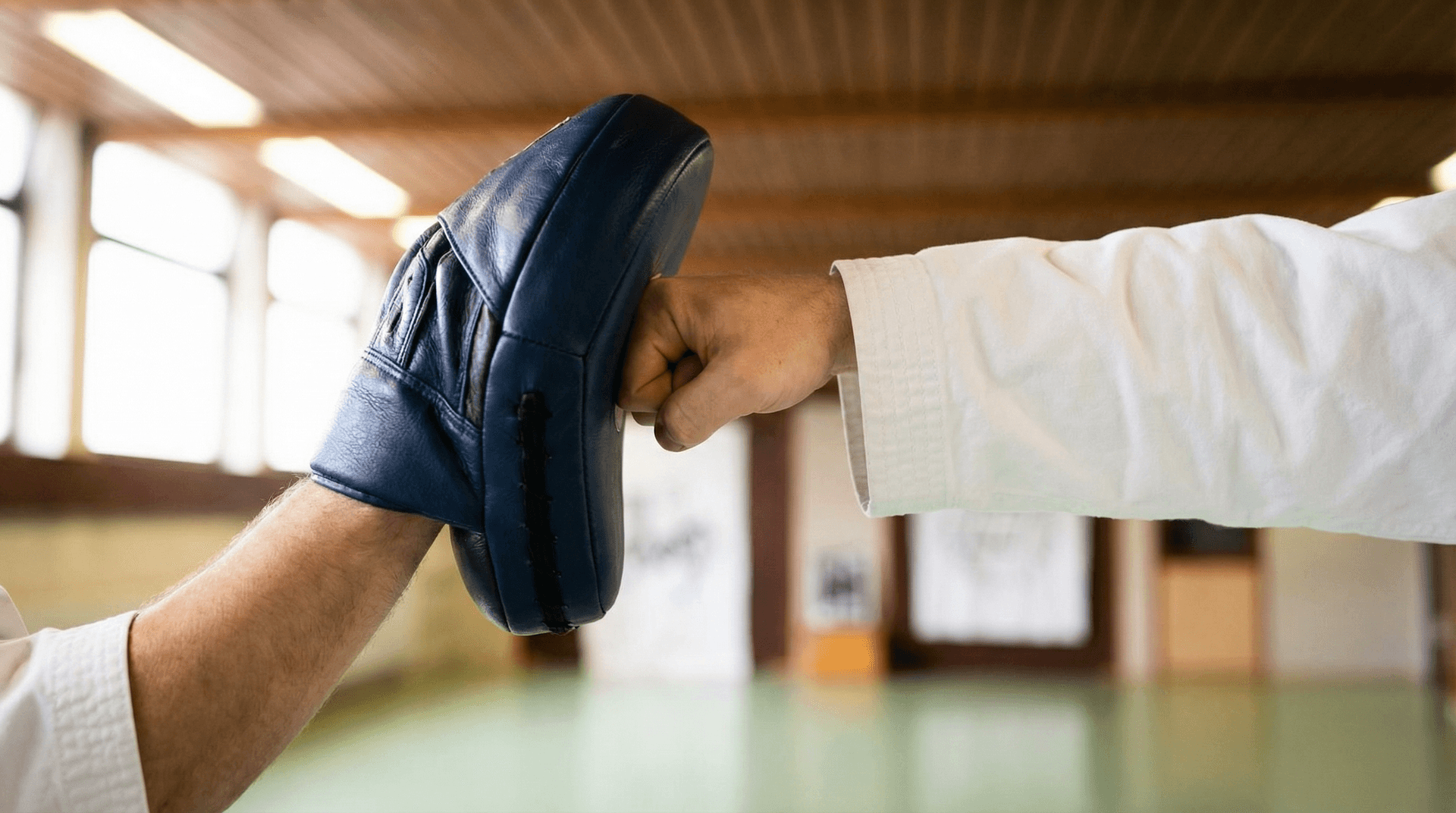 Pratzentraining Karate